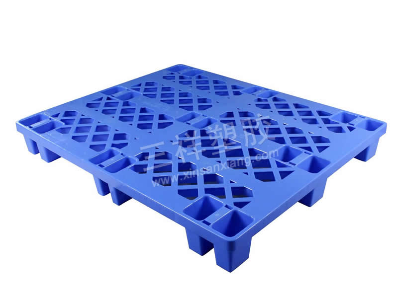 塑料卡板DK1210-X1200×1000×145mm九叉腳網格型查看詳情頁