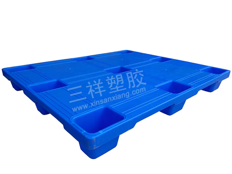 塑（sù）料卡板DP1210-B1200×1000×140mm九腳套疊平板型查看詳情頁