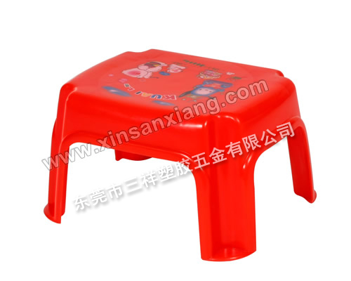 全塑3號矮方凳（dèng）<br> 凳麵(mm)：308×255 <br>高度(mm)：170